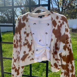 Forever 21 Cropped Cardigan